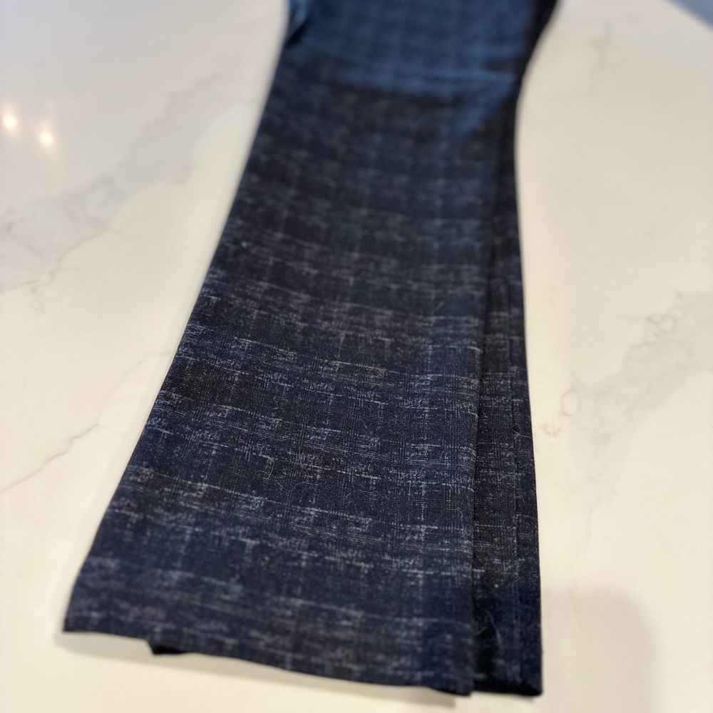 Kut from the kloth black plaid skinny pants